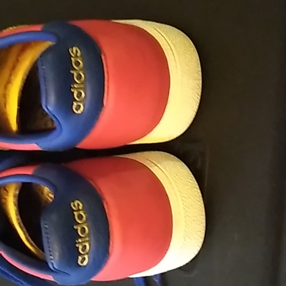 Adidas Spezial Shirley Red Yellow Blue Size 7.5 - Picture 5 of 6